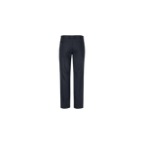 Mens Comfort Wool Flat Front Business Pant TP1/BC/74012 NAVY