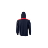 Unisex Fleece Contrast Hoodie TP4/WS/FL19 NAVY/Red