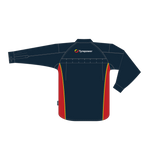 Long Sleeve Pit Crew Shirt TP3644 NAVY/Red/Yellow