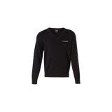 Mens Wool/Acrylic V-neck Jumper TP8/WS/WJ01 NAVY