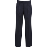 Mens Cool Stretch Single Pleat Business Pant TP1/BC/70111 NAVY